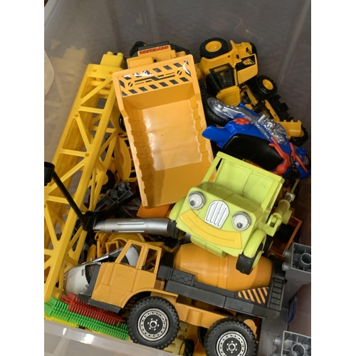 431A - A BOX OF CONSTRUCTION / BUILDING SITE MODELS