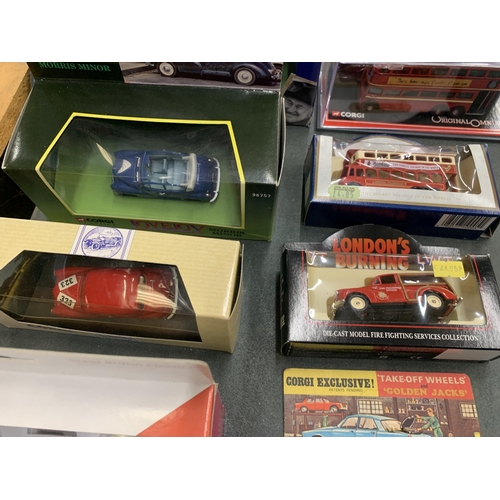 460 - A MIXED GROUP OF BOXED DIECAST MODELS, CORGI, HEARTBEAT ETC