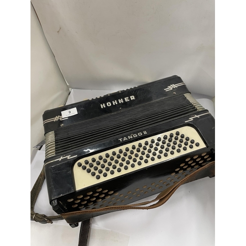 6 - A VINTAGE HOHNER TANGO II ACCORDIAN