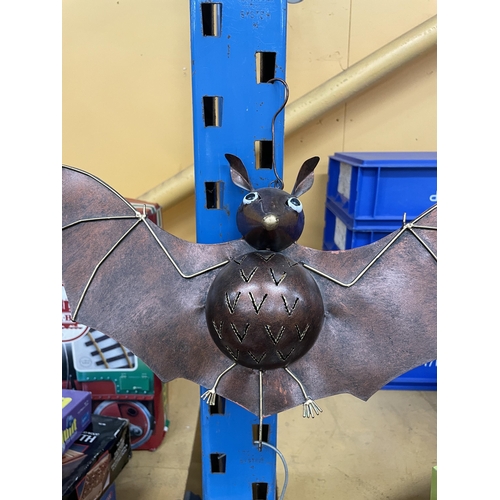 296 - A METAL MODEL OF A FLYING BAT