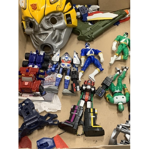 349 - A MIXED GROUP OF TRANSFORMERS ETC