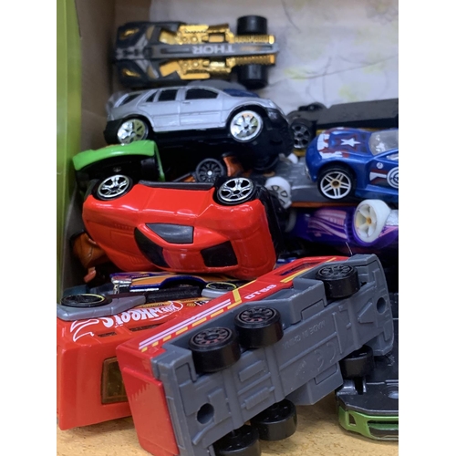 356 - A LARGE QUANTITY ON UNBOXED DIECAST VEHICLES