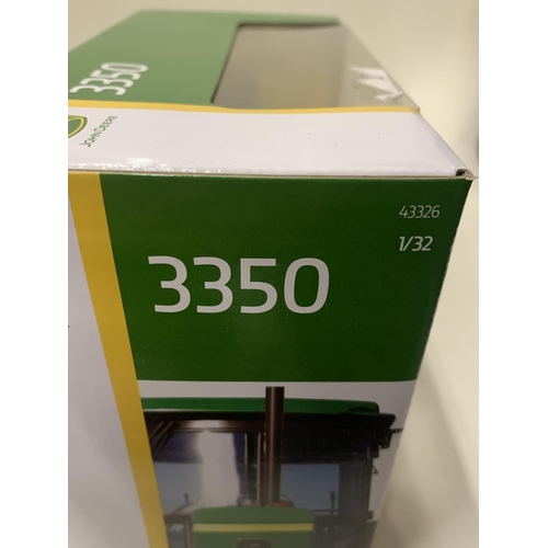 370 - A BOXED BRITAINS JOHN DEERE 3350 TRACTOR SCALE 1:32