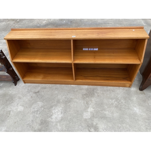 2787 - RETRO OPEN TEAK BOOKSHELVES, 67