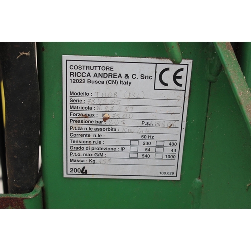 10 - ENAMA SYSTEM LEADER WOOD SPLITTER IN WORKING ORDER  NO VAT