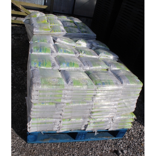 2 PALLETS OF 192 SMALL BAGS OF NONTOXIC, NONSTAINING, SOFT PLAY SAND