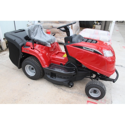 157 - MOUNTFIELD T 30M WITH STIYA ST350. 352CC ENGINE, ELECTRIC START, 84CM CUT, 200LTR.  GRASS BOX, 7 CUT... 