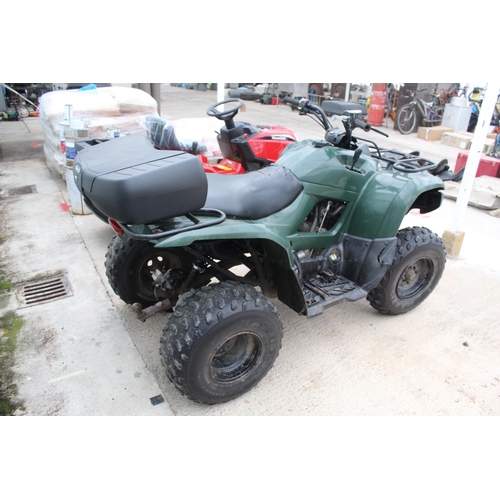 160 - A YAMAHA 250CC QUAD RUNNER + VAT