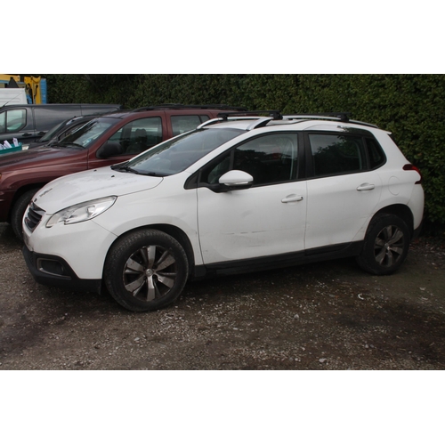 182 - PEUGOT 2008 ACTIVE E-HDI 5 DOOR DIESEL HATCHBACK KY14XBV MOT 11/04/24 ELECTRIC WINDOWS NEEDS ATTENTI... 