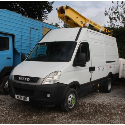 188 - IVECO DAILY AE10BMZ 106423 MILES FIRST REG 18/03/10 NO MOT THE VENDOR STATES ALL IN GOOD WORKING ORD... 