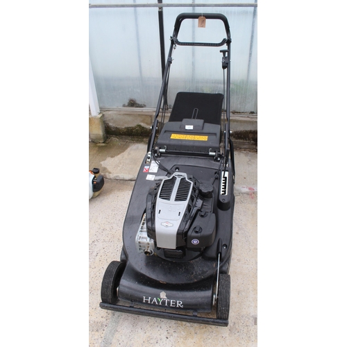 23 - HAYTER HARRIER S6 LAWN MOWER  + VAT