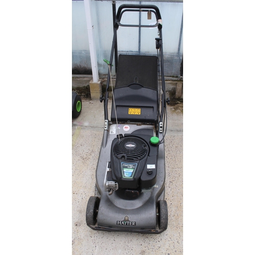 27 - HAYTER HARRIER 48 PRO LAWN MOWER  NO VAT