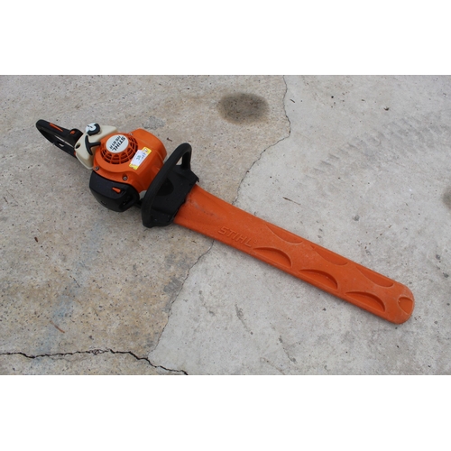 38 - STIHL MS SIR HEDGECUTTER  NO VAT