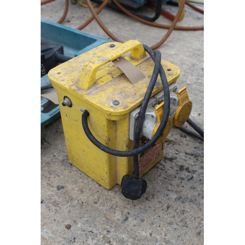 407 - 110V JUNCTION BOX, MAKITA BREAKER  NO VAT