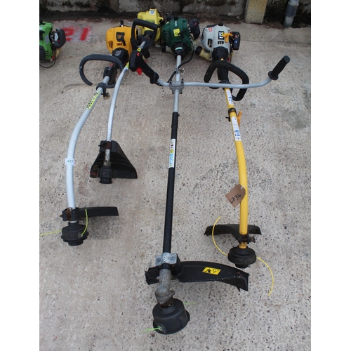 427 - 4 PETROL STRIMMERS  + VAT