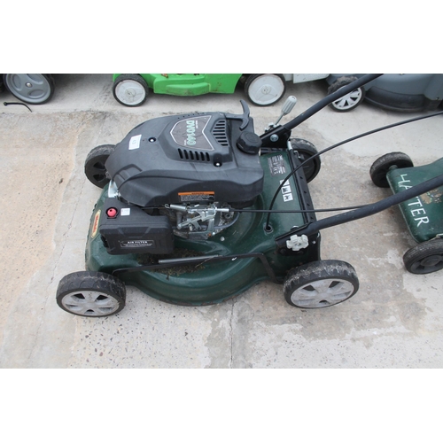 43 - WEBB DVO140 MOWER AND HAYTER ELECTRONIC BVS 153  + VAT