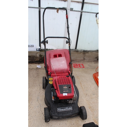 432 - MOUNTFIELD HP470  LAWN MOWER  + VAT