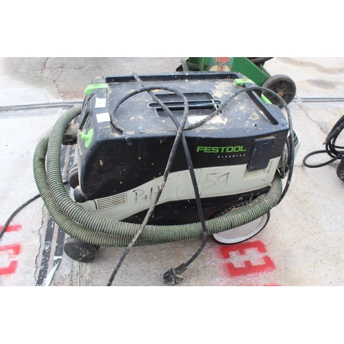 9 - FESTOOL VACUUM  NO VAT