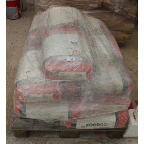 155 - A PALLET OF MORTAR  NO  VAT