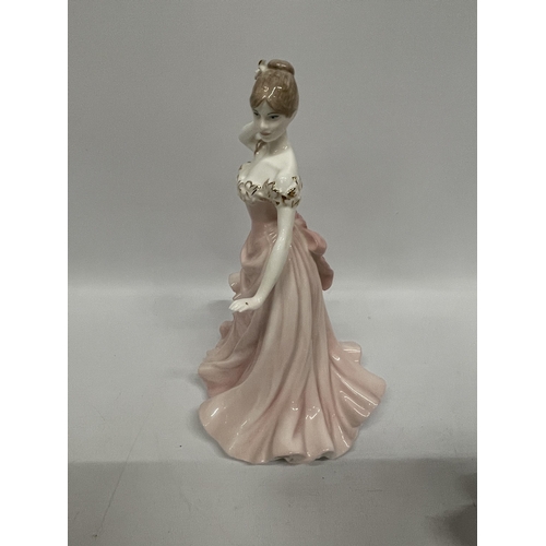 709 - A COALPORT 'WITH THIS RING' LIMITED EDITION LADY FIGURE