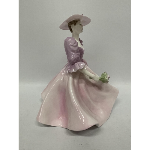 711 - A COALPORT LADIES OF FASHION 'BARBARA ANN' LADY FIGURE