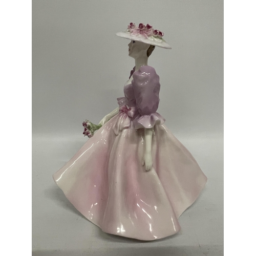 711 - A COALPORT LADIES OF FASHION 'BARBARA ANN' LADY FIGURE