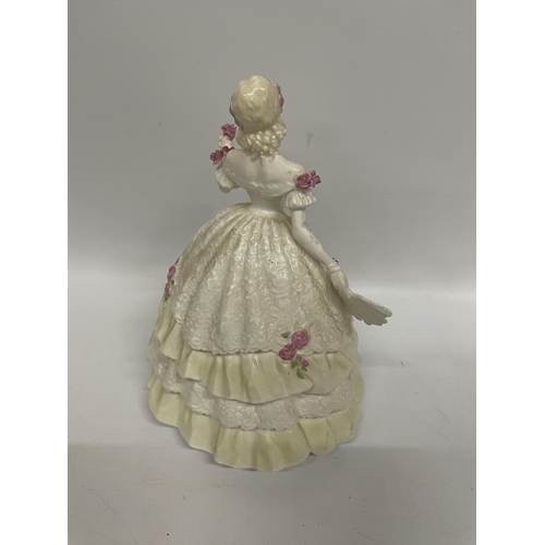 730 - A COALPORT BONE CHINA LADY FIGURE