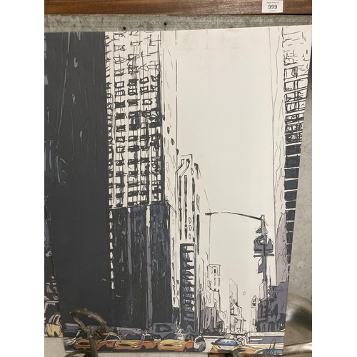 1000 - TWO CANVASSES OF CITY STREETS