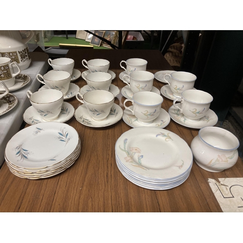 1028 - A WINSTON BONE CHINA PART TEA SET ETC