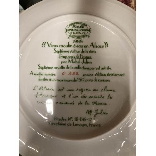 926 - A COLLECTION OF ASSORTED CABINET PLATES