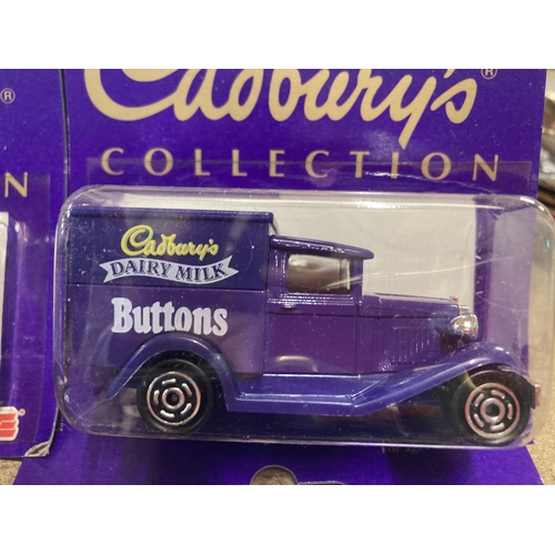 932 - A GROUP OF CADBURY COLLECTION MODEL VANS