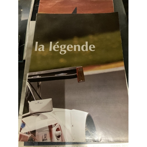 942 - A COLLECTION OF LE MANS AND FURTHER RACING PROGRAMMES ETC