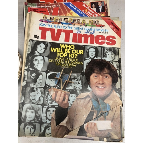 964 - A GROUP OF TV TIMES MAGAZINES