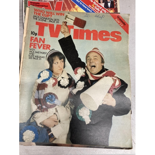 964 - A GROUP OF TV TIMES MAGAZINES