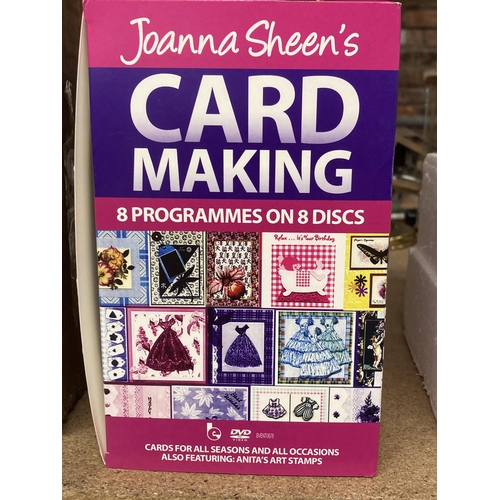 984 - A JOANNA SHEENS CARD MAKING DVD SET