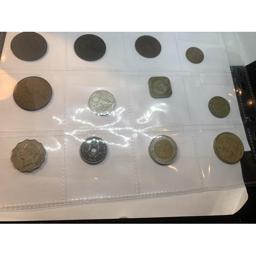 410 - NINETEEN ASSORTED WORLD COINS BELIEVED TO CONTAIN 1938 IRAQ 10 FILS, PORTUGAL, AUSTRALIA, FRANCE ETC... 