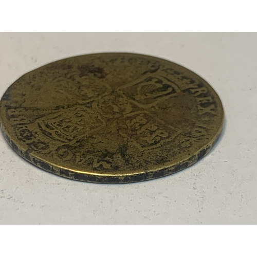 311 - A WILLIAM III SILVER HALF CROWN COIN