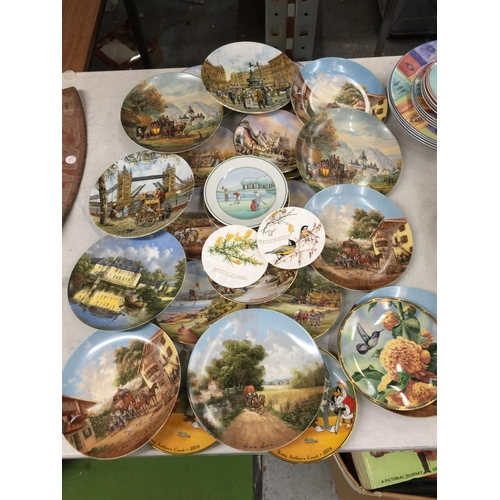 1051 - A LARGE QUANTITY OF CABINET PLATES TO INCLUDE BUGS BUNNY, ETC - APPROX 26 IN TOTAL