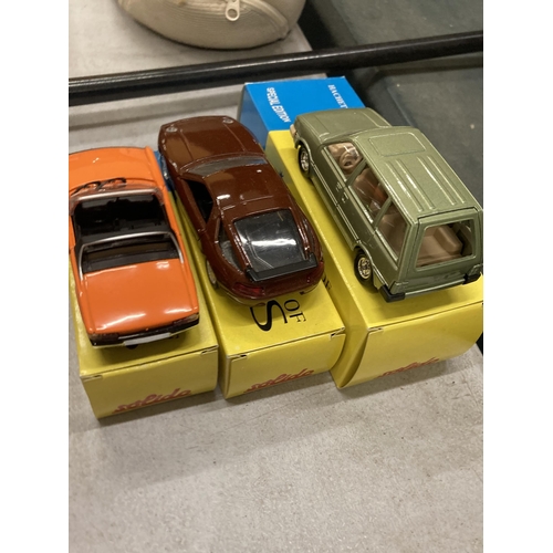 850 - THREE BOXED CORGI 'A CENTURY OF CARS' TO INCLUDE A PORSCHE 928 GT, 914 AND A NISSAN PRAIRIE