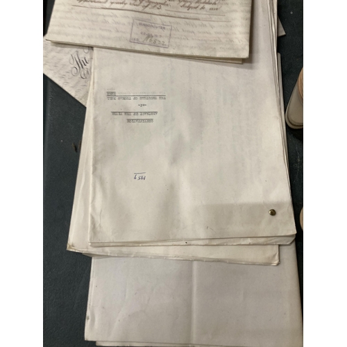 900 - A COLLECTION OF LATE 19TH / EARLY 20TH CENTURY INDENTURES