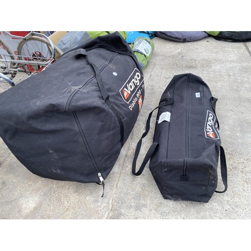 2036 - A VANGO DIABLO 900-TENT AND POLE SET