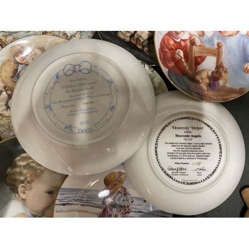 1084 - A LARGE COLLECTION OF CABINET PLATES - APPROX 26 IN TOTAL