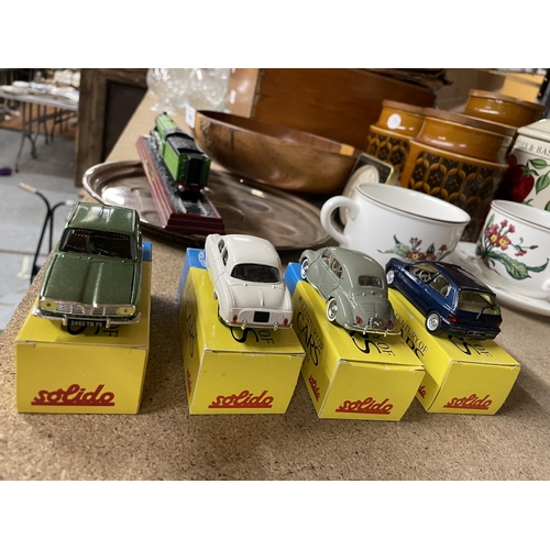 1098 - FOUR BOXED CORGI 'A CENTURY OF CARS' TO INCLUDE A RENAULT CLIO, 4 CV, 16 AND DAUPHINE