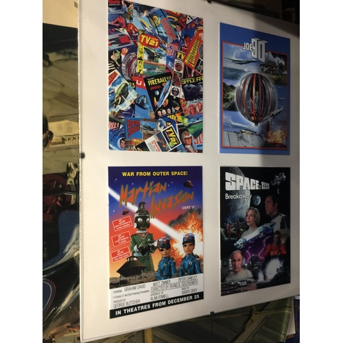 1133 - A LARGE QUANTITY OF POSTERS SOME WITH ACRYLIC FRAMES TO INCLUDE TRAINS AND FILMS