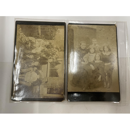 221 - A GROUP OF VICTORIAN PHOTOGRAPHS