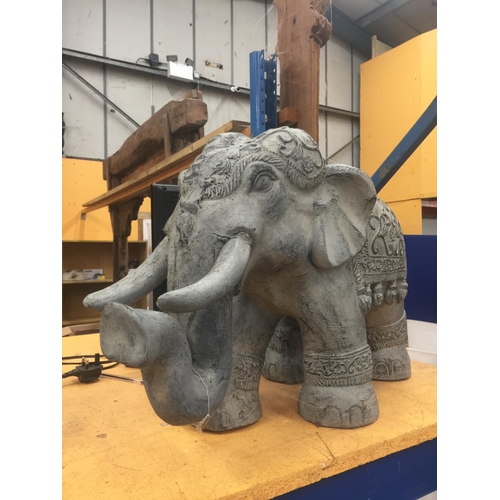 63 - A LARGE ELEPHANT FIGURE