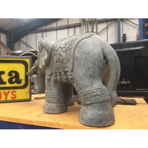 63 - A LARGE ELEPHANT FIGURE