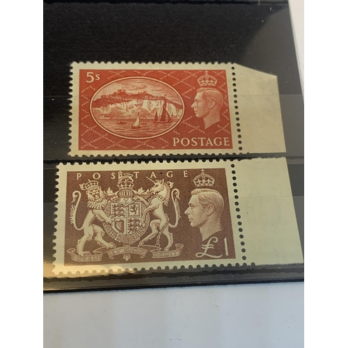 432 - GB GV1 1951 SET OF 4 , UNMOUNTED MINT . SG 509/12 CAT 100