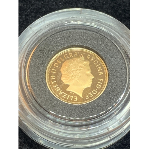 447 - A UK ROYAL MINT 2013 , GOLD COIN