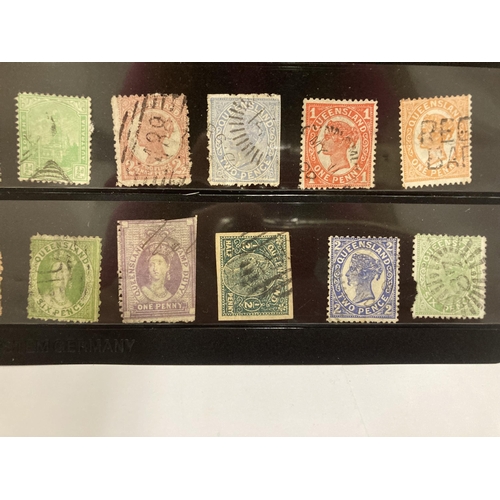 453 - A SLEEVE OF AUSTRALIAN VICTORIA STATE STAMPS